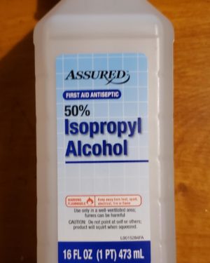 ASSSURED BRAND 50% ISOPROPYL ALCOHOL 16 OZ