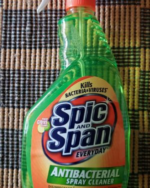 SPIC and SPAN SPRAY 22 OZ DISINFECTANT KILLS 99.9% of VIRUSES & BACTERIA