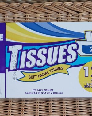 175 COUNT 2 PLY SOFT TISSUES
